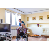 aplicação de medicação em idoso com deficiência Joinville